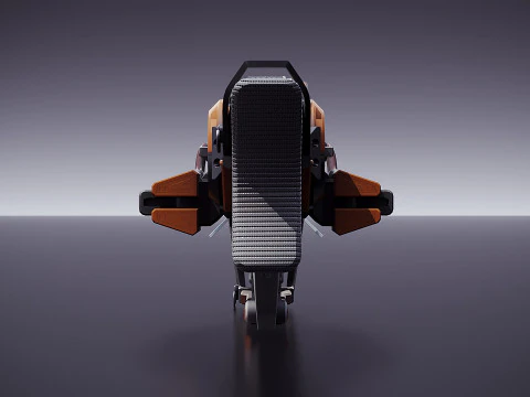 DX5 Mobility Rifle 3D Model