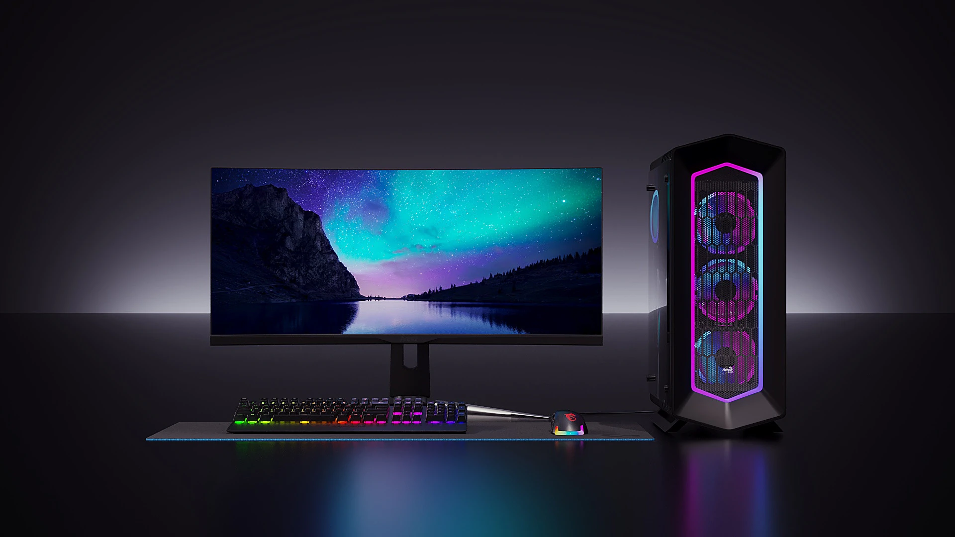 Gamer set 02 3D Model .c4d .max .obj .3ds .fbx .stl .blend 
