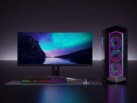 Геймерський набір 02 3D Модель