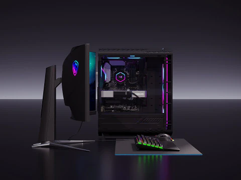 Gamer set 02 3D Model