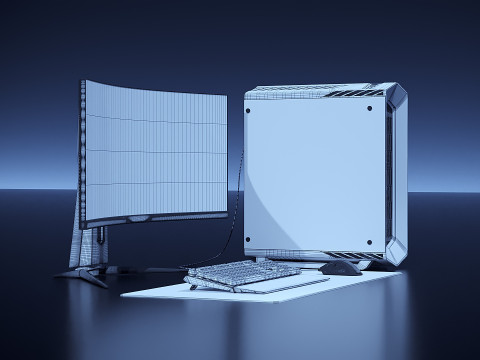 Oyuncu seti 02 3D Model