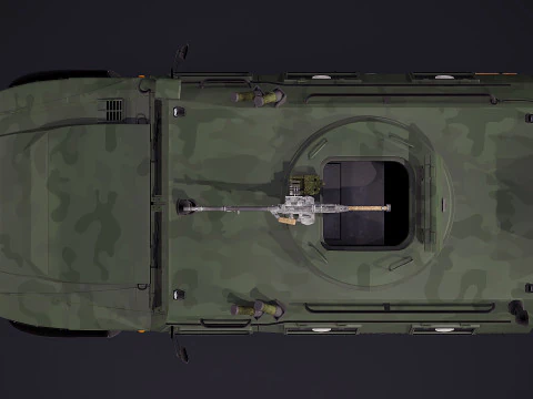 Gaz Tiger M 23115 3D Model