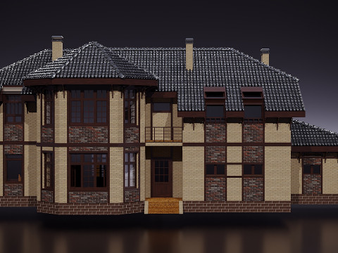 Rumah Model 3D