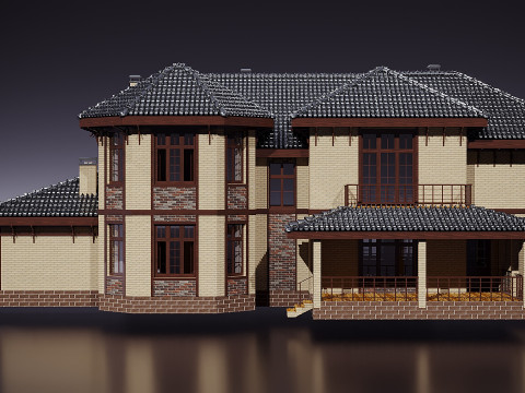 Rumah Model 3D
