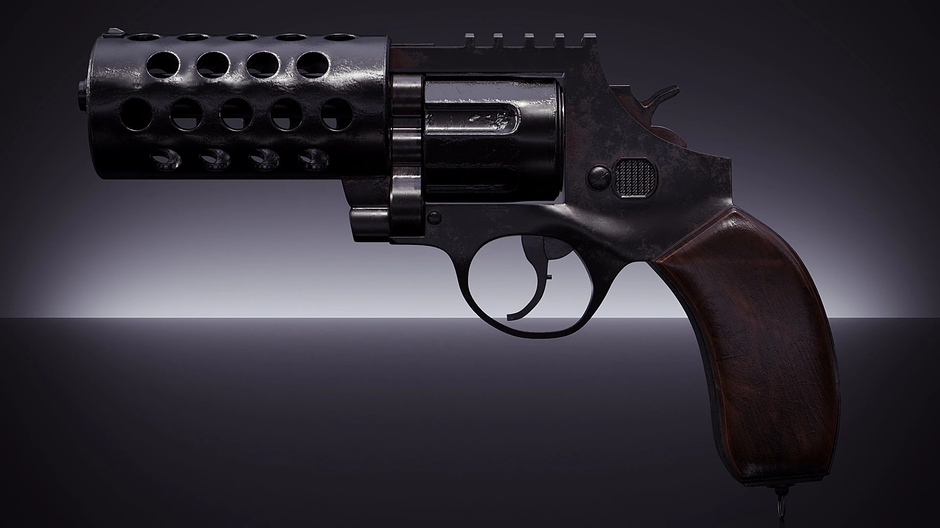 Pistola Modello 3D .c4d .max .obj .3ds .fbx .stl .blend