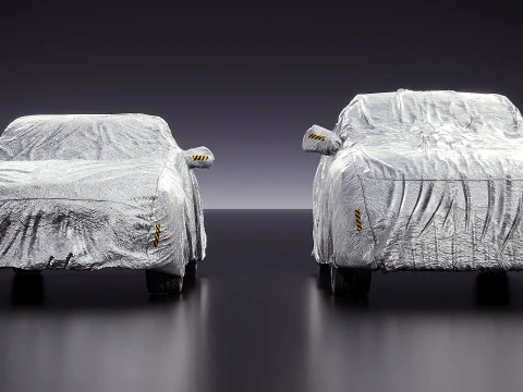 Tent car 3D Model