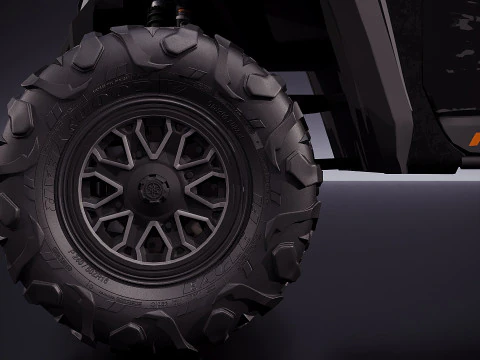 Wolverine RMAX2 1000 LE bagi 3D Model
