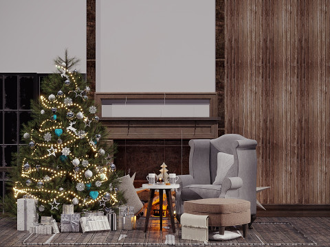 HAPPY CHRITSMAS 3D Model