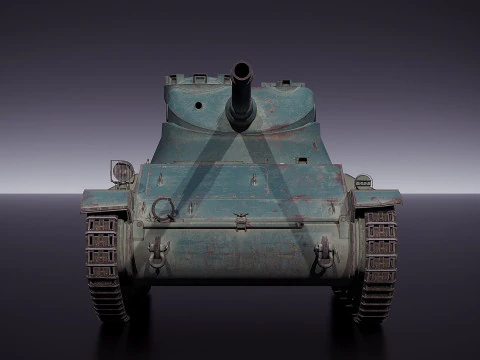 AMX 13 F69 TANK 3D Model