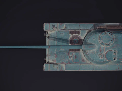 AMX 13 F69 TANK 3D Model
