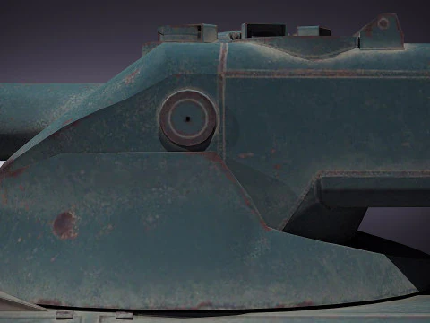 AMX 13 F69 TANK 3D Model