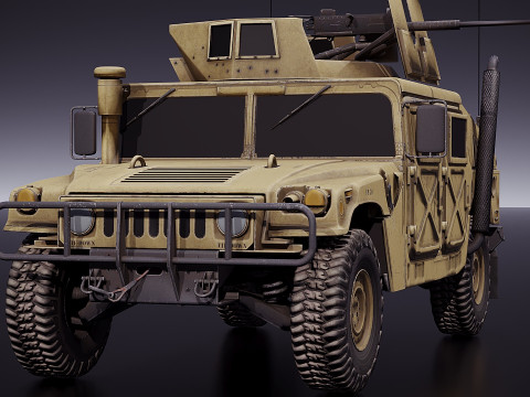 Humvee 3D Model