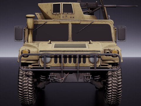 Humvee Modello 3D