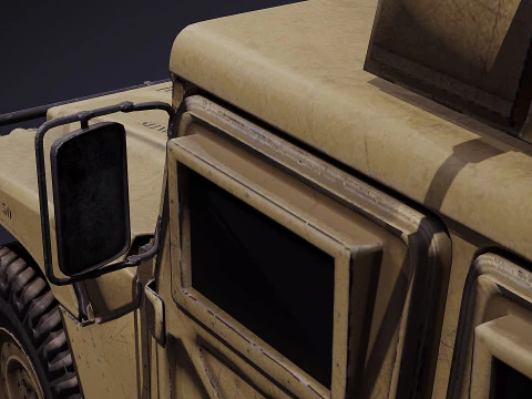 Humvee 3D Model