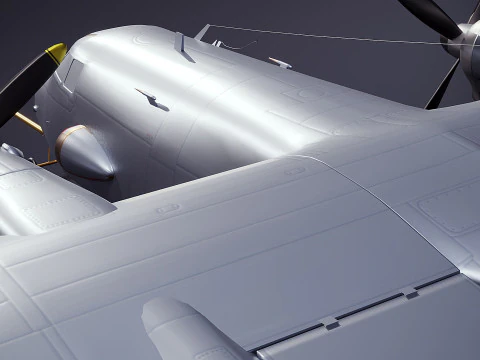 AN 26 USSR airplan 3D Model