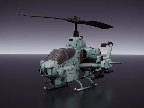 Sino AH-1 Cobra Modelo 3D