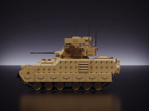 BMP Bradley M2A3 Modèle 3D