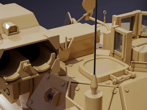 BMP Bradley M2A3 3D Model