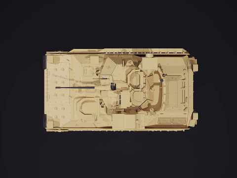BMP Bradley M2A3 3D Model