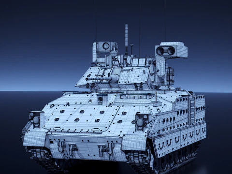 BMP Bradley M2A3 3D Model