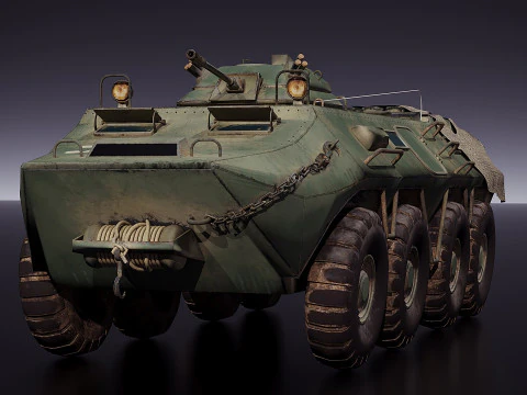 BTR80 Modèle 3D