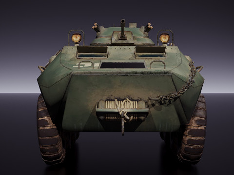 BTR 80 3D Modell