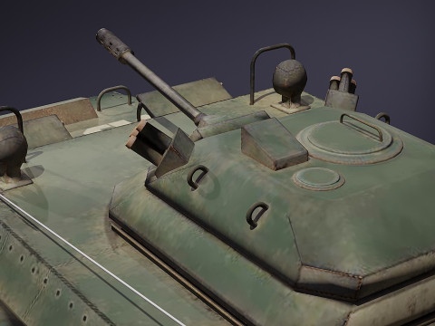 BTR 80 3D Modell