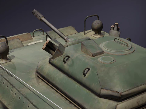 BTR 80 3D Model