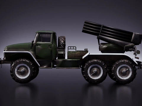 Dipl&ocirc;m&eacute; BM-21 Modèle 3D