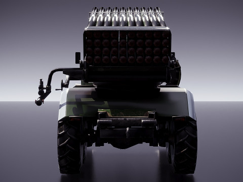 BM-21 Grad 3D Model