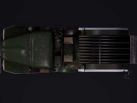BM-21 Grad 3D Model