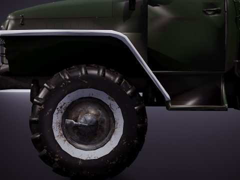 BM-21 Grad 3D Model