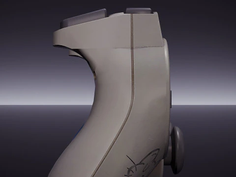 Old PS1 Controller 3D Model