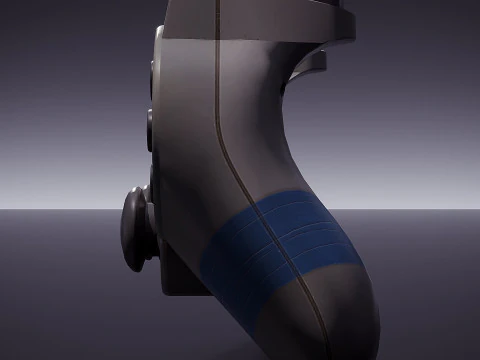 Old PS1 Controller 3D Model