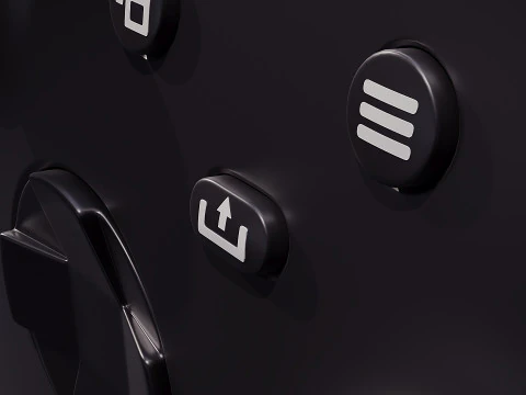 XBox Controller 3D Model