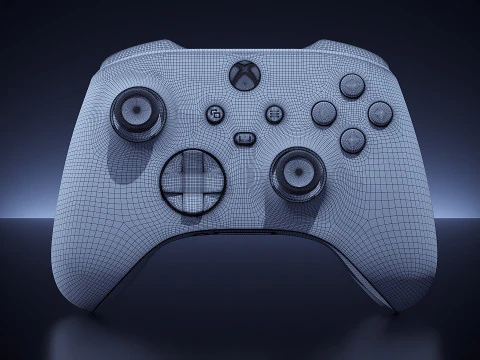 XBox Controller 3D Model