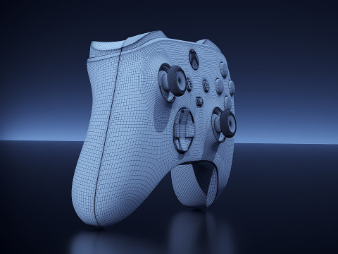 Controlador Xbox Modelo 3D
