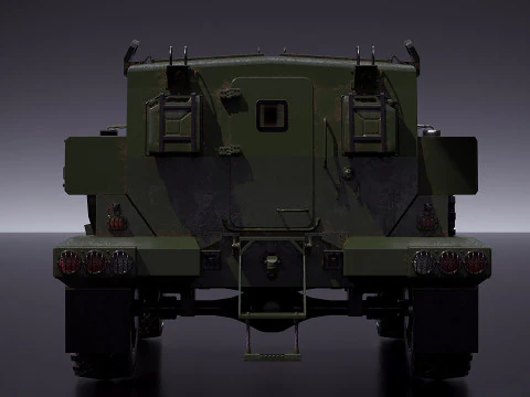 Armored Car Marauder 3D Model