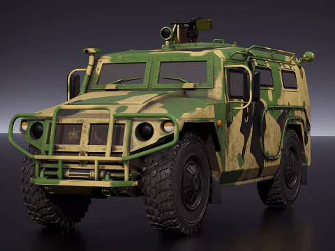 Gaz Tigre 2330 Modèle 3D