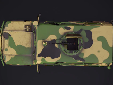 Gaz Tiger 2330 3D Model