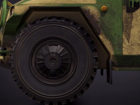 Gaz Tiger 2330 3D Model