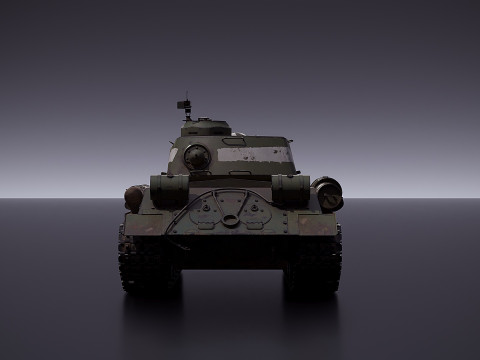 IS-2 Tank USSR 3D Model