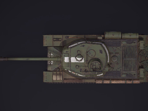 IS-2 Tank USSR 3D Model