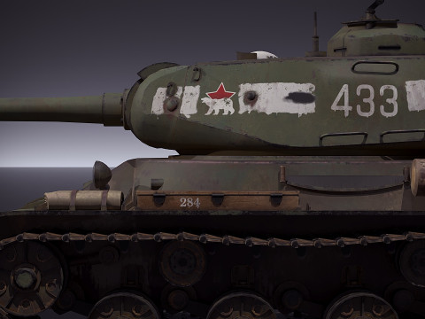 IS-2 Tank USSR 3D Model