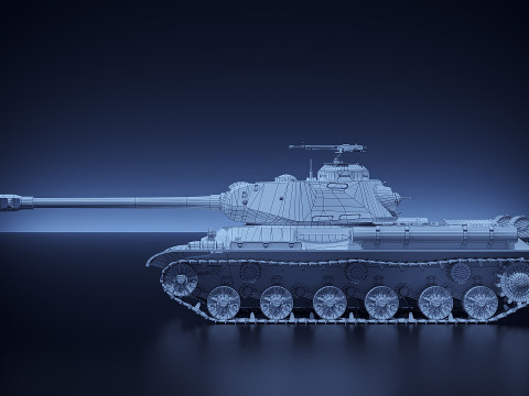 IS-2 Tank USSR 3D Model