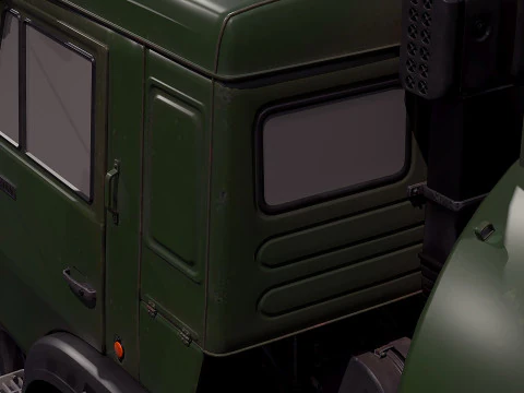 Kamaz ATZ 12 Tanker 3D Model