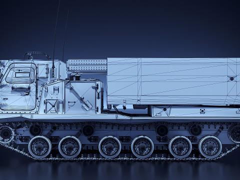 M270 MLRS 3D Model