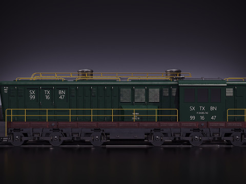 Train 3D Model