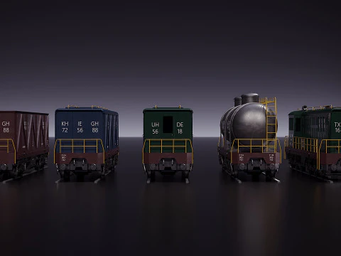 Train 3D Model