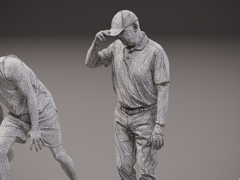 Sporcu koleksiyonu x 5 3D Model